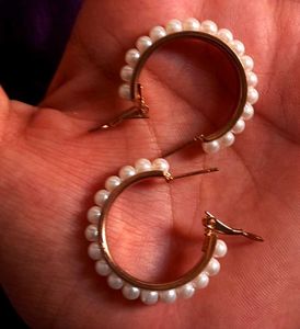 Pearl Golden Studs