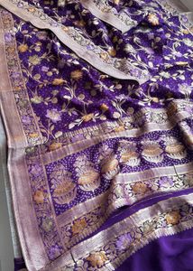 Brand New Khaddi Georgette Saree