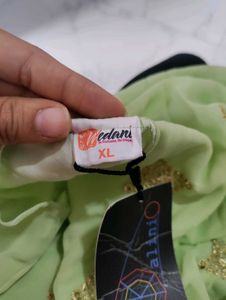 Elegant Mint Green Anarkali Suit