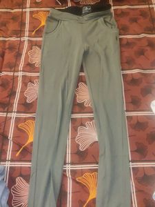Olive Green Athletic Pants
