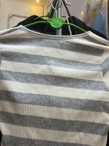 Striped Long Sleeve Top