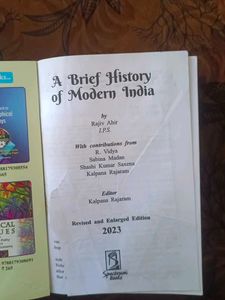 A Brief History of Modern India Upsc