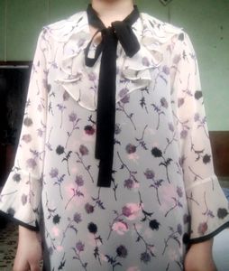 Korean Neck Tie-up Top