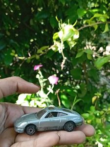 Silver Toy Car