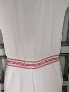 White Casual Dress