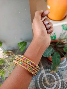 2.6 Size Multi Colour Bangles