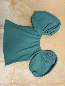 Sea Green Crop Top