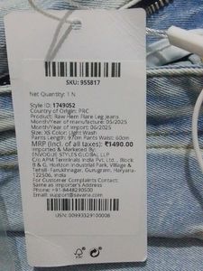 Savana Flare Jeans - Light Wash Denim