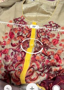 Original Pakistani Lakhani Luxury Chiffon 40 Size