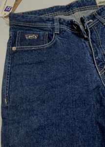 Levi’s Boys’ Dark Blue Jeans - Size 32, Length 39,