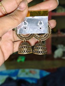 Bohemian Jhumka Earrings