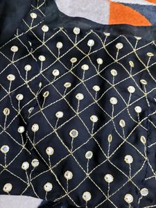 Black Heavy Blouse