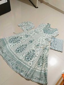 New Kurta Pant Set With Dupatta