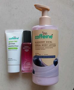 Mcaffeine Combo Of Body Lotion+Moisturizer+Perfume
