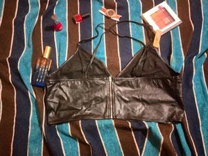 🎀Shein Leather Braa🎀