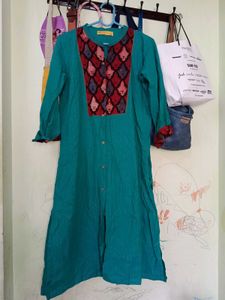 Teal Long Sleeve Tunic