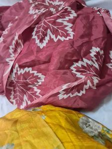 Combo : Floral Print Suits Kaftans Fabric.
