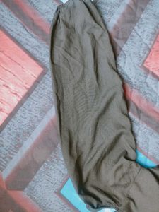 Olive Tie-Front Blouse