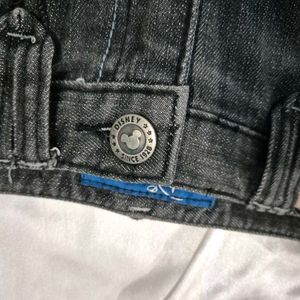 Micro Mini Denim Skirt