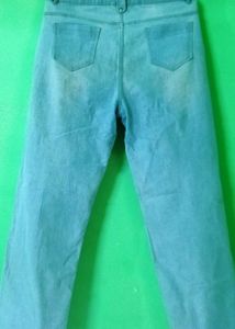Light Wash Straight Leg Jeans