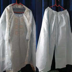 Pakistani Suit With Cut Work