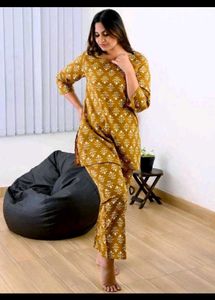 Elegant Printed Kurta Set