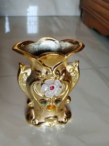 Beautiful 😍 Golden Colour Flower Vase 😍