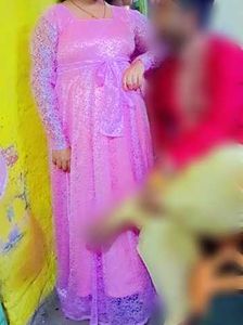 Pink Ethnic Gown