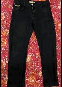 Men&#39;s Black Wide Leg