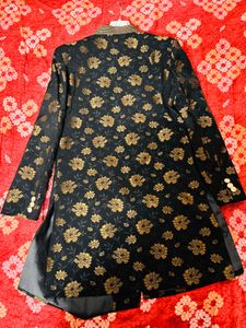 Golden Work Sherwani For Men
