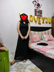 Cowl Neck Maxi Dress