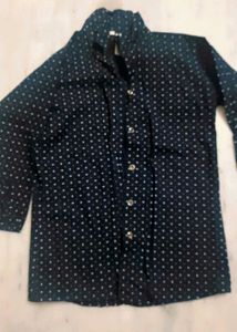 Denim Boot Trouser+ 100% Cotton Shirt