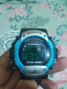 Original Sonata Alarm Chronograph Watch