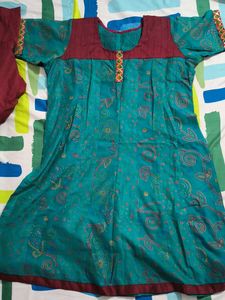 Green Kurta Set