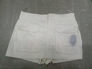 ZARA White Skort with Pockets