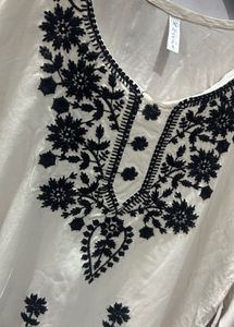 M size Embroidered Kurta