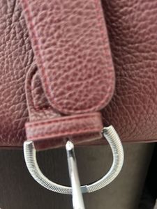 Chic Burgundy Shoulder Bag