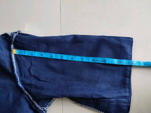 Elegant Navy Blue Blouse