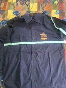 Black Full Shirt L Size 42 To 43 New..used 2 Times