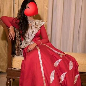 Custom Designed Red Gown