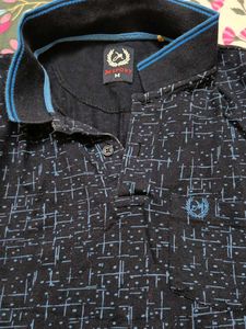 Printed Polo Shirt - Size M