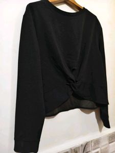 🎁Buy 2, Get 2 Free🎁Black Twist Front Top L/XL