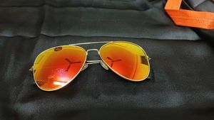 Orange Lens Sunglasses