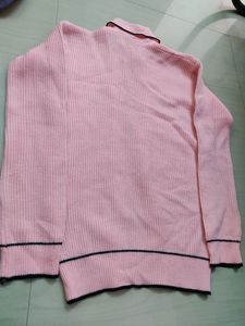 Light Pink Wool Sweater