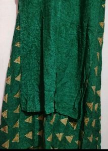 Green Anarkali Kurti For Girl Or Women 36 Bust