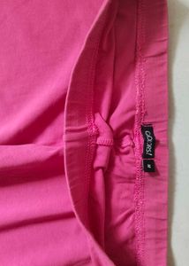 Go Colors Pink/ Peach Casual Leggings
