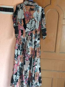 Floral Print Maxi Dress