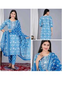 3 Piece Kurta Set 💙