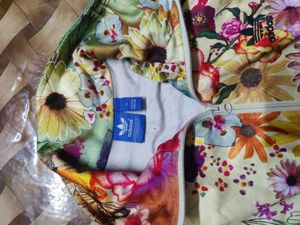 Floral Adidas Track Jacket