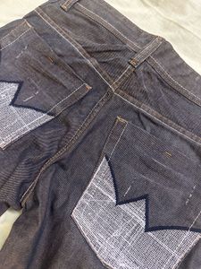 Vintage Dark Wash Denim Jeans
